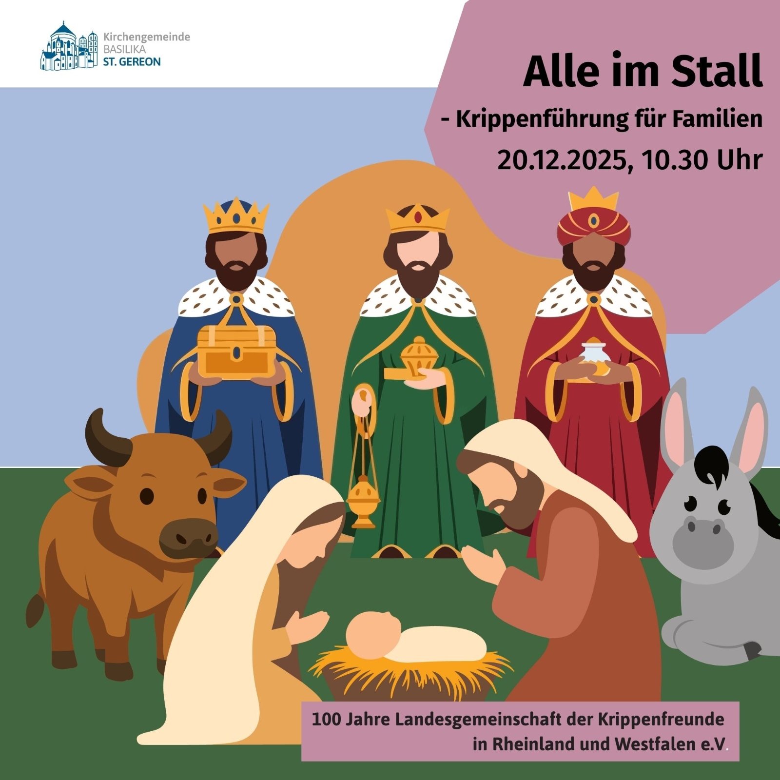 Kachel Alle im Stall