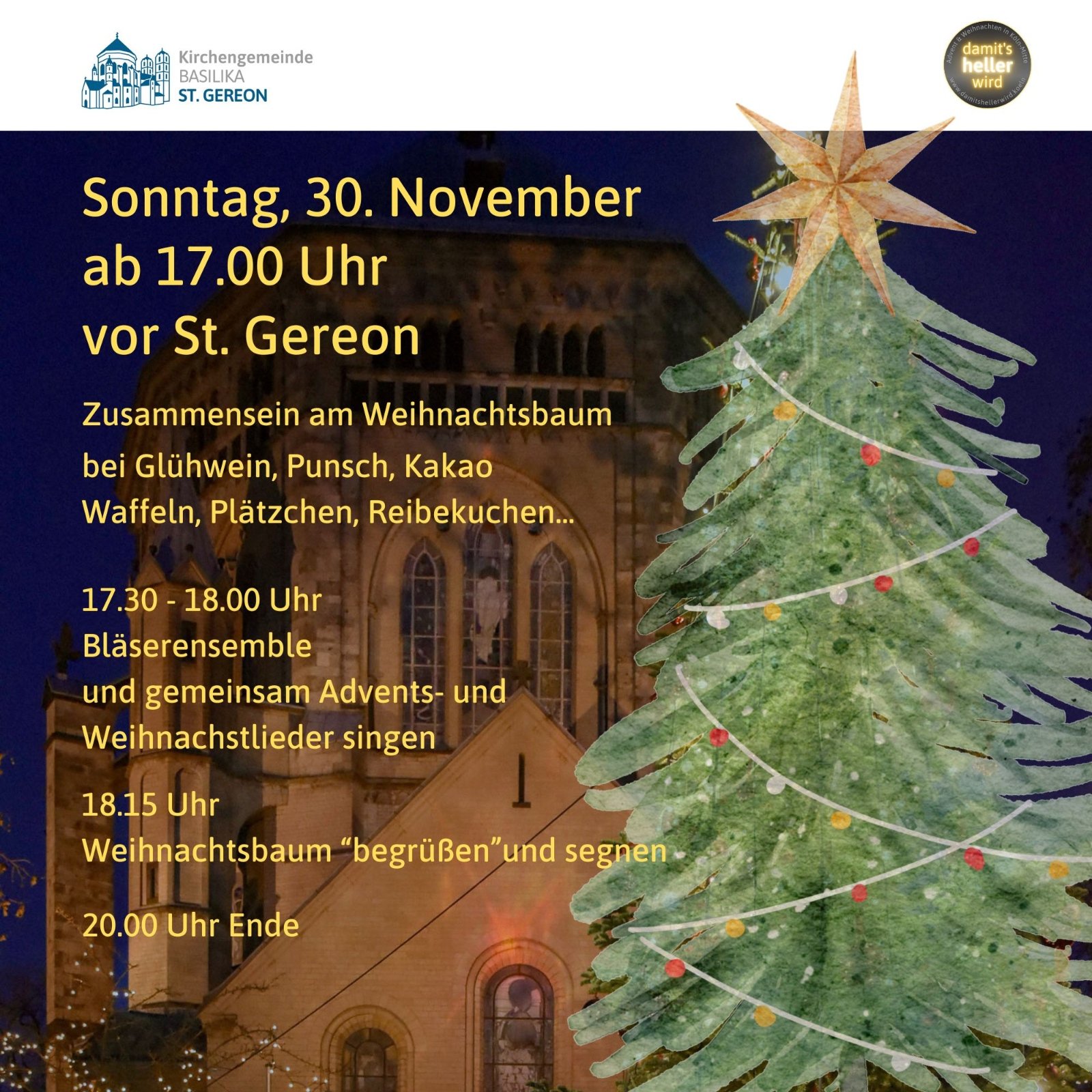 KachelWeihnachtsbaum S1.2025. (21 x 21 cm)