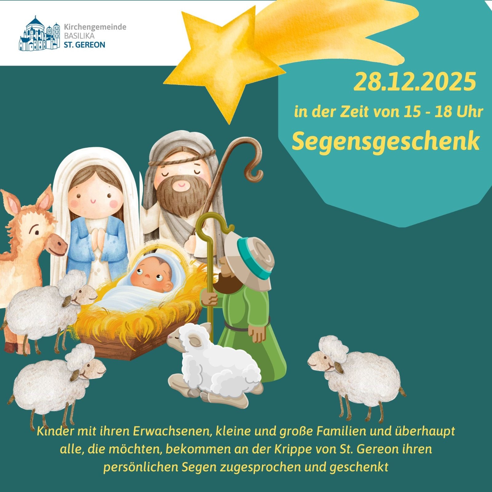 Segensgeschenk (21 x 21 cm)