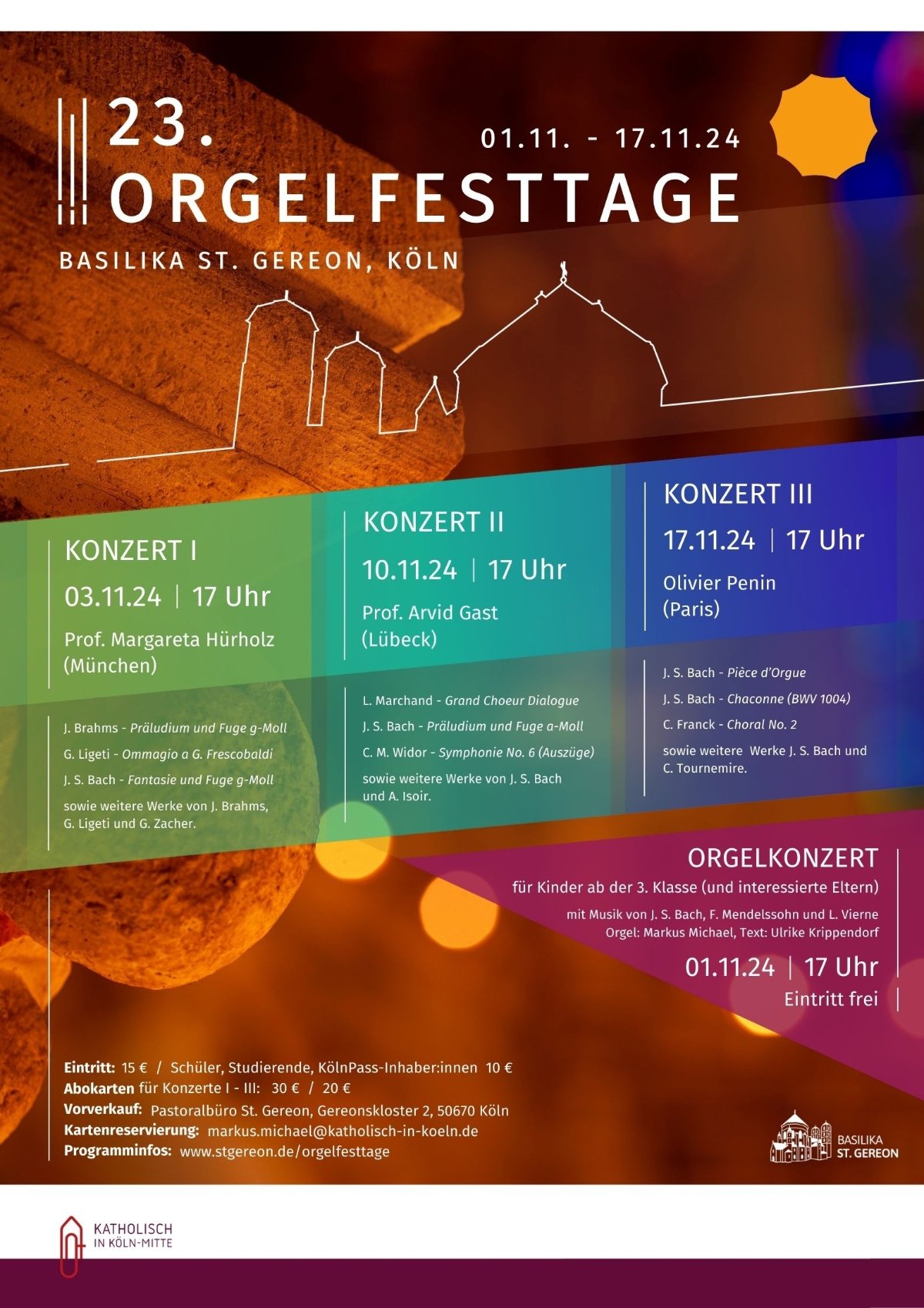 Orgelfesttage 2024 Basilika St. Gereon (c) Markus Michael